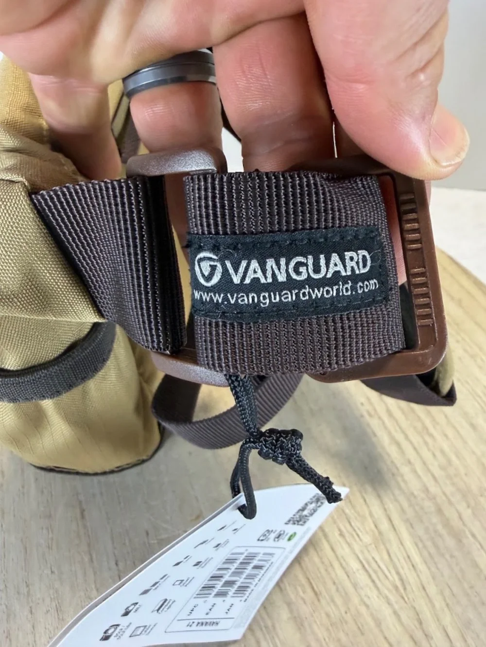 Vanguard Havana 21 Camera Shoulder Bag Khaki Brown DSLR Mirrorless NWT Rain Cove
